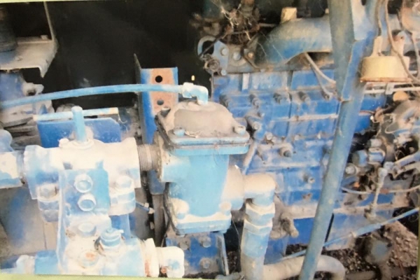 เครื่องปั๊มลม airman 370 เครื่อง isuzu 6 บีบี