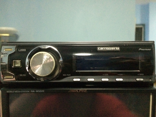 Pioneer DEH-P620 รุ่นใหญ่ USB Ipod MP3-RW CD-RW AUX ปรีเอ้า2ชุด หน้าจดสไลด์ไฟฟ้า กราฟฟิก EQ7แบน คุมกล่องCD มือ2 ญี่ปุ่น