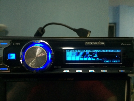 Pioneer DEH-P620 รุ่นใหญ่ USB Ipod MP3-RW CD-RW AUX ปรีเอ้า2ชุด หน้าจดสไลด์ไฟฟ้า กราฟฟิก EQ7แบน คุมกล่องCD มือ2 ญี่ปุ่น