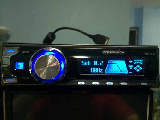 Pioneer DEH-P620 รุ่นใหญ่ USB Ipod MP3-RW CD-RW AUX ปรีเอ้า2ชุด หน้าจดสไลด์ไฟฟ้า กราฟฟิก EQ7แบน คุมกล่องCD มือ2 ญี่ปุ่น