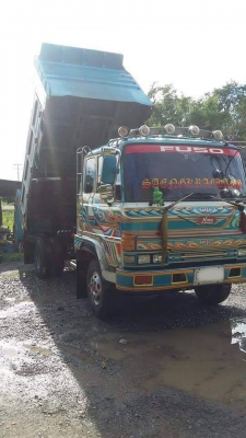 6ล้อดั้มดิน HINO RANGER FD-185HP ดั้ม2ปี ยาง8.25/16 เล่มทะเบียนครบ ** ขาย HINO FD HO7C-185แรง 6ล้อดั้มดิน5คิว ประกอบ ดั้มต่อใหม่ ใช้งานได้2ปี สภาพสวย จบๆ พร้อมใช้งาน HINO FD176B HO7C-185HP (RANGER) ปี39 รถประกอบ เครื่องเดิม เกียร์ เด