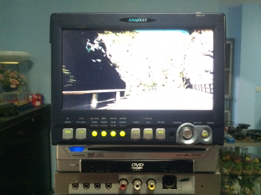 จอสไลด์ADDZEST NVS620D DVD-RW NTSC CD-RW AUX CAMERA VEDIO OUT ต่อกล่องทีวีดิจิตอลได้ Made in Japan มือ2 ญี่ปุ่น จอสไลด์ADDZEST NVS620D DVD-RW NTSC CD-RW AUX CAMERA VEDIO OUT ต่อกล่องทีวีดิจิตอลได้ Made in Japan มือ2 ญี่ปุ่น