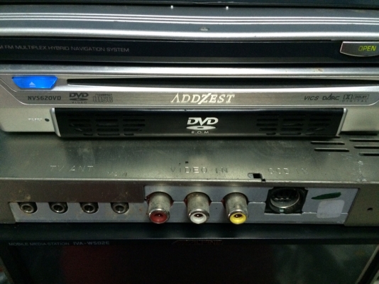 จอสไลด์ADDZEST NVS620D DVD-RW NTSC CD-RW AUX CAMERA VEDIO OUT ต่อกล่องทีวีดิจิตอลได้ Made in Japan มือ2 ญี่ปุ่น จอสไลด์ADDZEST NVS620D DVD-RW NTSC CD-RW AUX CAMERA VEDIO OUT ต่อกล่องทีวีดิจิตอลได้ Made in Japan มือ2 ญี่ปุ่น