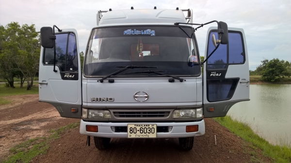 ขาย 6 ล้อกลาง Hino FC4J 140 แรง สมอเงิน สภาพเอี่ยมอ่อง !!!