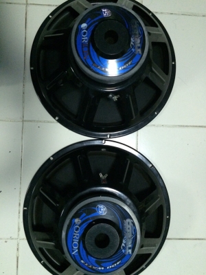 ลำโพงSUB ORION ดอก15นิ้ว ว้อยเดี่ยว 400W มือ2 ญี่ปุ่น