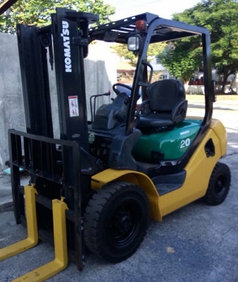 โคมัตสุ 2 ตัน รุ่น FD20_16 เกียร์ออโต้ เสา 3 เมตร