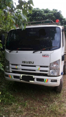 ขายรถบรรทุก 6 ล้อดัมพ์ ISUZU NPR 150 แรงม้าปี 2551 ไมล์ 233759 กม.ราคา 700000