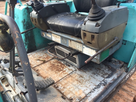 ขายรถแบคโฮ KOBELCO SK035 เอกสารอินวอย ระบบไฟเต็ม ราคา 300000