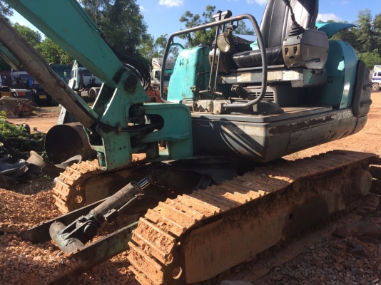 ขายรถแบคโฮ KOBELCO SK035 เอกสารอินวอย ระบบไฟเต็ม ราคา 300000