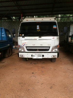 ขายรถบรรทุก 6 ล้อดัมพ์ MITSUBISHI 150 แรงม้าปี 2556 ไมล์ 30691 กม.ราคา 800000