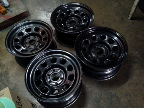 ล้อลาย Rock 6/114 ขอบ16*8 ET20 สภาพสวยๆ 1ชุด