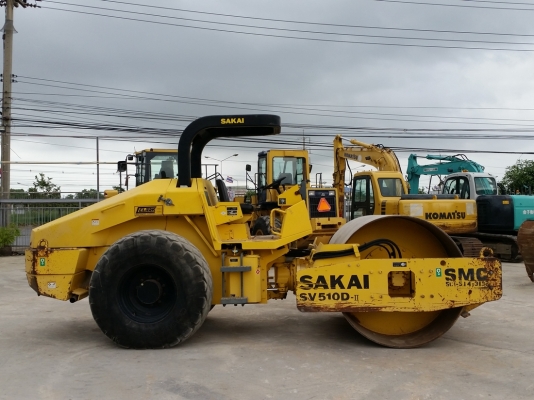 มาใหม่ ขายรถบด SAKAI SV510D-II รถเก่านอกสวย นำเข้าจาก USA แท้ ไม่เคยใช้งานในไทย สภาพเดิมๆ เอกสารครบ มาใหม่ ขายรถบด SAKAI SV510D-II รถเก่านอกสวย นำเข้าจาก USA แท้ ไม่เคยใช้งานในไทย สภาพเดิมๆ เอกสารครบ