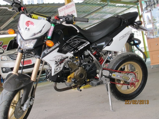 KSR THAILAND ทะเบียนแท้ตอง 888 สวยๆๆ ปี2011-12 วิ่งน้อยมากๆๆ สภาพสวยของแต่งเยอะ