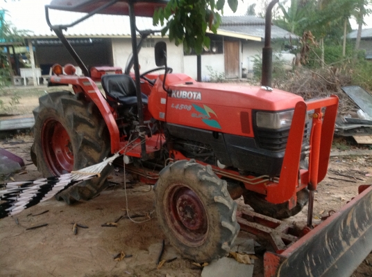 ขาย รถไถ KUBOTA. L-4508. สภาพเดิมๆพร้อมใช้ 45แรง เจ้าของขายเอง