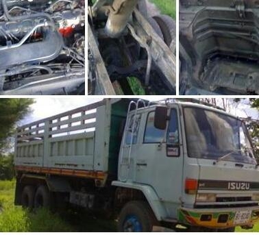 ขายรถ10ล้อดั้ม2เพลาISUZU  ROKCY  240หัวขาวรถสวยพร้อมลุยเอกสารพร้อม