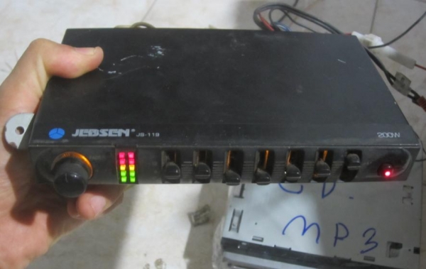 มีคลิปให้ดู!! Equalizer ของ JEBSEN 7 band รุ่น J-119 200Watts(PMPO)