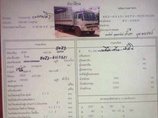 ของถูกมาแล้ว ROCKY สองเพลาดั้ม เครื่อง 195  HO7D  เครื่องดีแชชซีไม่บวมครับ