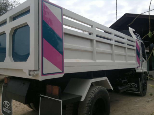 ขายรถ 6 ล้อ ดั้ม กระบะเหล็กต่อใหม่ 4.20 เมตร ISUZU FTR เครื่อง.6HH1 210 รถสวยมาก สนใจโทร