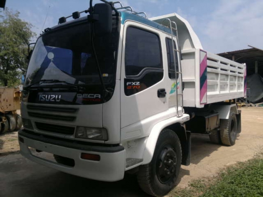 ขายรถ 6 ล้อ ดั้ม กระบะเหล็กต่อใหม่ 4.20 เมตร ISUZU FTR เครื่อง.6HH1 210 รถสวยมาก สนใจโทร