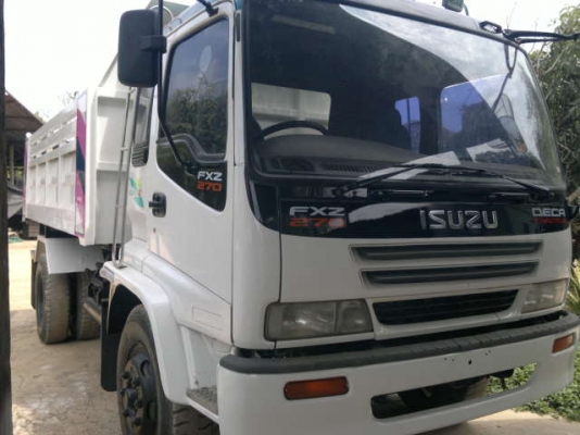 ขายรถ 6 ล้อ ดั้ม กระบะเหล็กต่อใหม่ 4.20 เมตร ISUZU FTR เครื่อง.6HH1 210 รถสวยมาก สนใจโทร