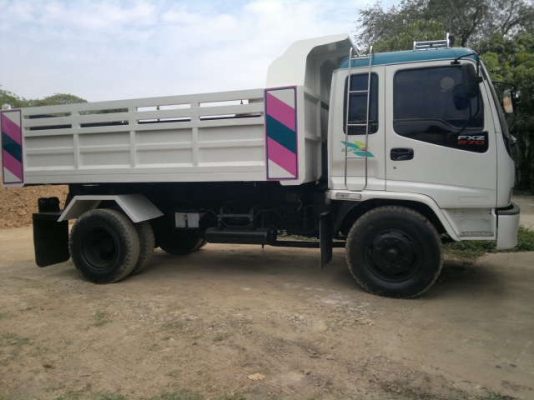 ขายรถ 6 ล้อ ดั้ม กระบะเหล็กต่อใหม่ 4.20 เมตร ISUZU FTR เครื่อง.6HH1 210 รถสวยมาก สนใจโทร