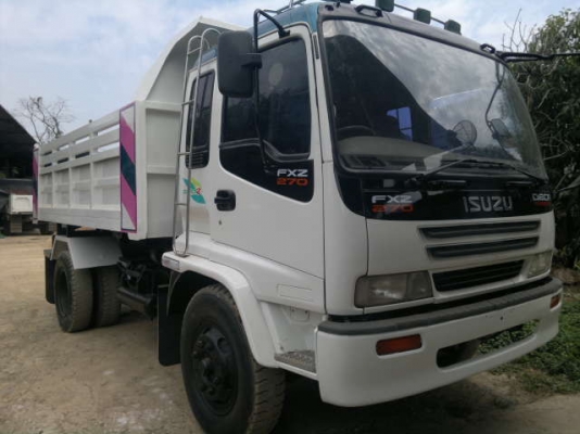 ขายรถ 6 ล้อ ดั้ม กระบะเหล็กต่อใหม่ 4.20 เมตร ISUZU FTR เครื่อง.6HH1 210 รถสวยมาก สนใจโทร