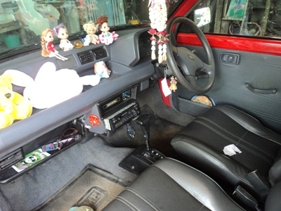 Daihatsu Mira ปี95 ล้อแม็ค เกียร์ออโต้ สภาพดี สีสวย แอร์เย็นวิ่งทางไกลได้ รถอยู่ อำเภอด่านช้าง