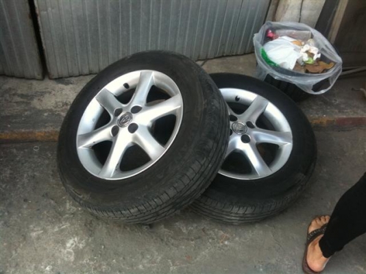 ยางพร้อมแม๊ก TOYOTA 195/65/15 จัดส่งได้ ครับ