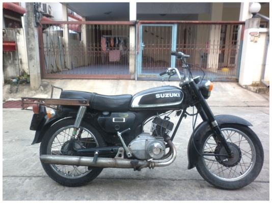 Suzuki K125 (Mark3ถังใหญ่ ไมล์จม) สีเดิมโรงงาน แท้เยอะ สตาร์ทมือทะเบียนโอน 2557