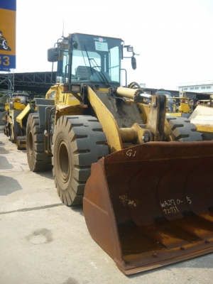 รถตักล้อยาง Komatsu WA270-5 รถเก่านอก นำเข้าจากญี่ปุ่น สภาพสวย พร้อมใช้งาน