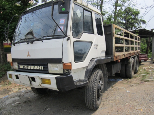 ขายสิบล้อ 2 เพลาพื้นเรียบ FN527M-TD57XX รถห้างแท้ ปี44