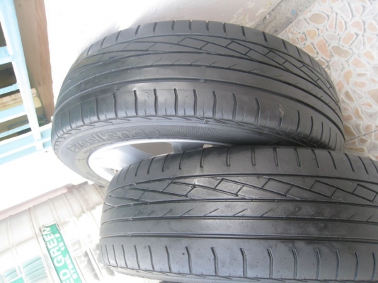 ขายล้อแม็กเดิม Honda Jazz 16"x6" 4รู 100+ยางปี 10 (081-3747940)