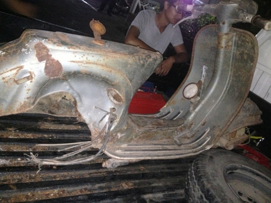 ขายซาก vespa spint 150 ราคาถูกๆๆๆ