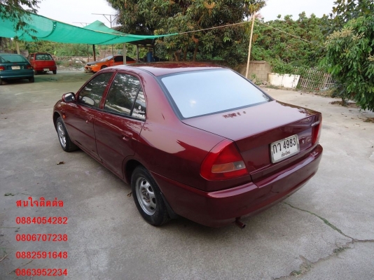 ขาย Mitsubishi lancer ท้ายเบนซ์ ราคา 185,000 บ. ฟรีดาวน์ ++++++++