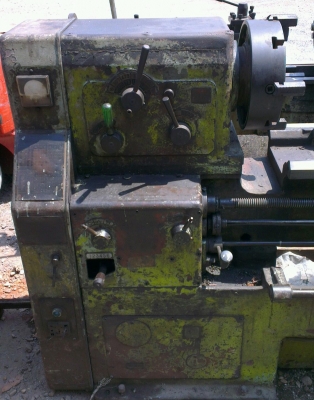 ขาย แท่นกลึงเก่าญี่ปุ่น ราคาถูก 4 ฟุต 4 เพลา มีเบลค เครื่องแน่น นครปฐม