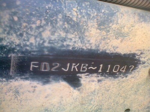 ขายรถบรรทุกหกล้อดั้ม ฮีโน่ FD เครื่อง JO8C แน่นดี รถประกอบ