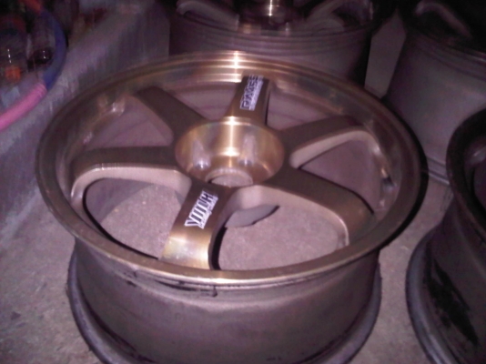 ขายล้อTE37 ROTA ขอบ18 กว้าง8.5/9.5 1ชุด ถูกๆ