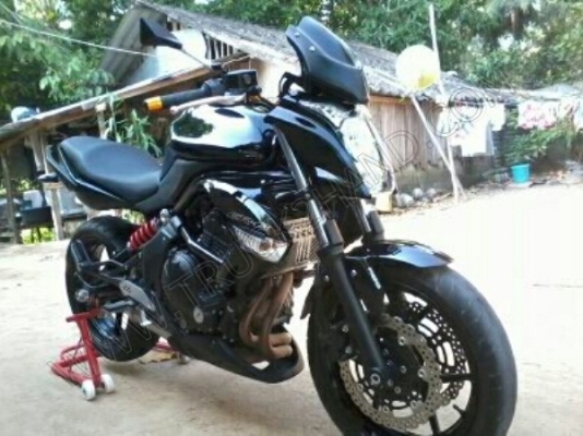 รถมอเตอร์ไซต์ ยี่ห้อ KWASAKI รุ่น ER6N//ติดต่อเจ้าของโดยตรง คุณสิริศักดิ์ 085-395-5254