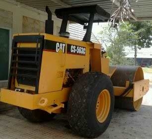รถบดสั่นเสทือน CAT CS563Cขนาด10ตัน2เปลือก2เพลา
