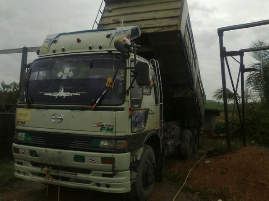 รถฮีโน่ 10 ล้อดั๊ม FM3M  240 แรงม้า ปี 38  สนใจติดต่อ 081 - 6079515