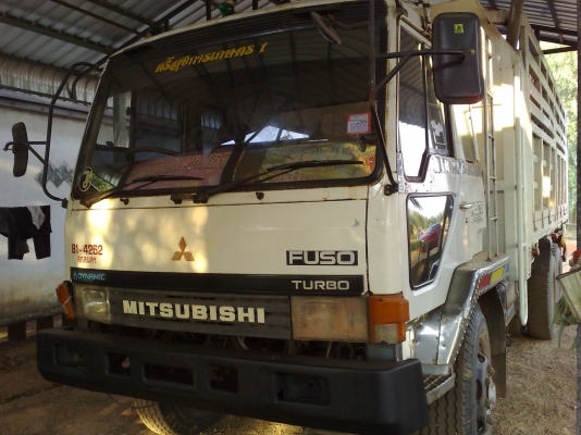 ด่วนขายรถ10ล้อดั้มบรรทุก MITSUFUSO TF 4848 สวยหัวเดิมๆมีระบบลากลูก เครื่องเดิมเกียร์เดิมยางดีคัสซีสวยทะเบียนเต็มแอร์เย็น
