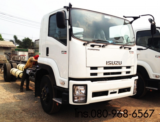 ขายรถบรรทุก ISUZU FTR86QCFL CNG ยาว 7.7m