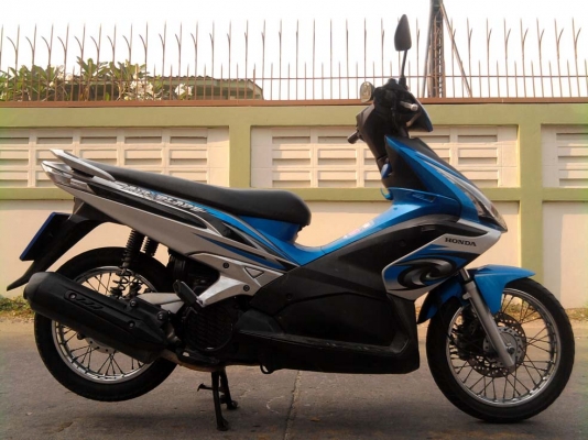 ขออนุญาติขาย Honda Airblade 110 cc. มือเดียว สีน้ำเงินเทา ขออนุญาติขาย Honda Airblade 110 cc. มือเดียว สีน้ำเงินเทา