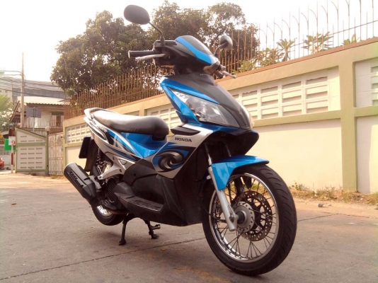 ขออนุญาติขาย  Honda Airblade 110 cc. มือเดียว สีน้ำเงินเทา