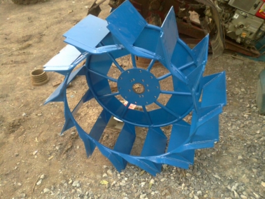 ขายล้อรถไถนาเดินตามแบบฟางไม่ติดล้อ