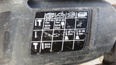 สว่านโรตารี่3ระบบPUMPKINรุ่นPTT2-26DFS สภาพใหม่ ราคาถูกๆ สว่านโรตารี่3ระบบPUMPKINรุ่นPTT2-26DFS สภาพใหม่ ราคาถูกๆ