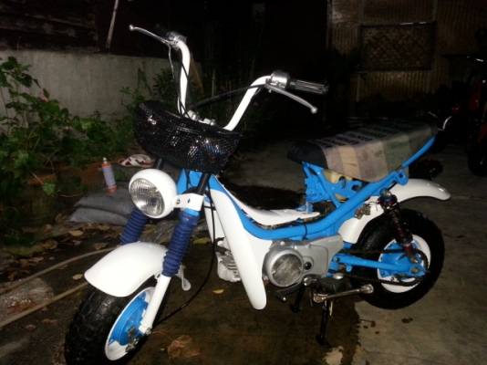 ขายรถป๊อบ ย่ามา่ห้า ชิบปี้ สีฟ้าขาวสวยสวย สภาพดีพร้อมใช้งาน เครื่องเดิมเครื่องดี 3 เกียร์  สตาร์ดติดง่ายสตาร์ทีเดียวติด  ไฟหน้าไฟเบรคติดครบ ขอขาย 13500 บาท ติดต่อได้ตลอดและทุกวัน บริการส่งทั่วไทย ขอค่าน้ำมันนิดหน่อย ตั้มเจ้าเก่าคับ