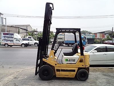 ขายรถยกTCM1.5 ตัน  เครื่องเบนซิน  กระบอกคู่  เสาสูง 5 เมตร  พวงมาลัยเพาเว่อร์  สีเดิมจากนอก นำเข้าจากญี่ปุ่น ใช้งานได้ทันที