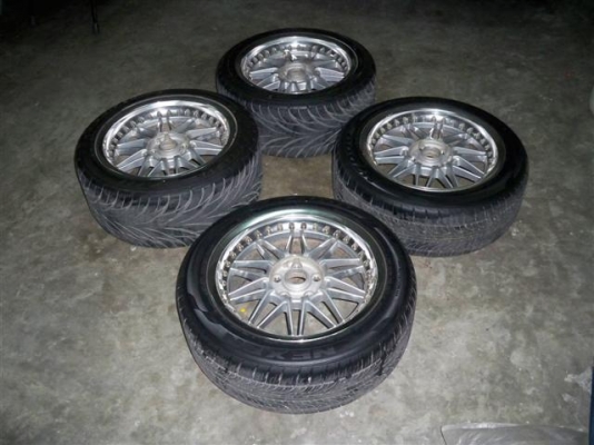 ขาย ล้อ W WORK 17นิ้ว 5 รู144 หน้า 8 หลัง9  forged