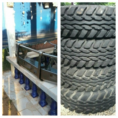 ขายยางออฟโรด 36 - 12.50 - 16 ใส่กับขอบ 16 พร้อมกันชนหน้า ขายยางออฟโรด 36 - 12.50 - 16 ใส่กับขอบ 16 พร้อมกันชนหน้า